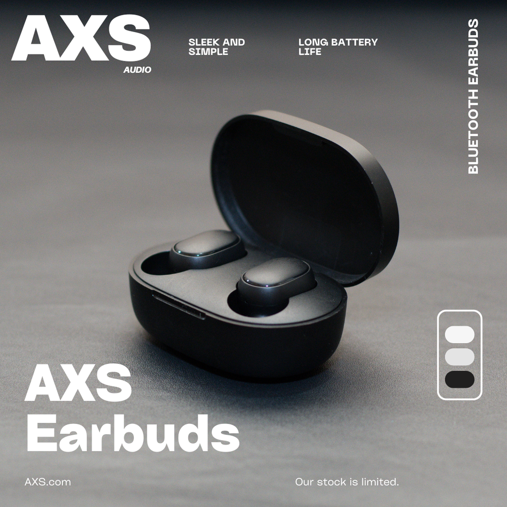 AXS Bluetooth Earbuds 